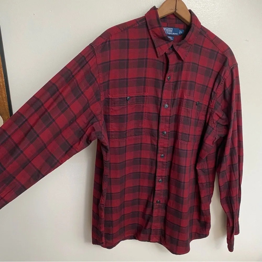 Polo Ralph Lauren Farrell Plaid Button Up Shirt